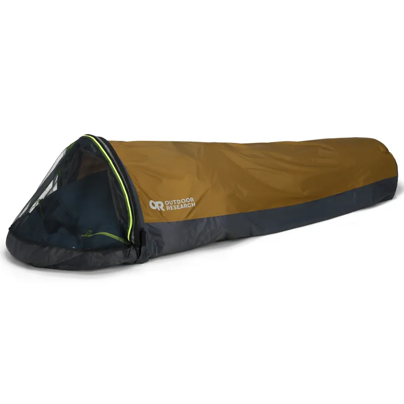 Outdoor Research Helium Bivvy PFAS Free in Coyote-1