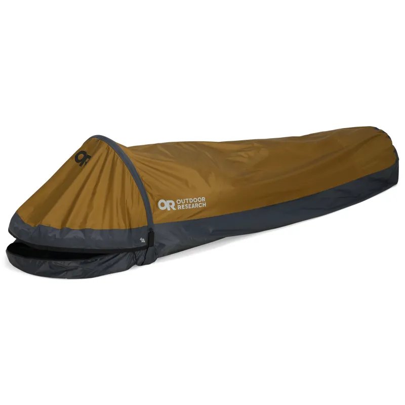 Outdoor Research Helium Bivvy PFAS Free in Coyote-3
