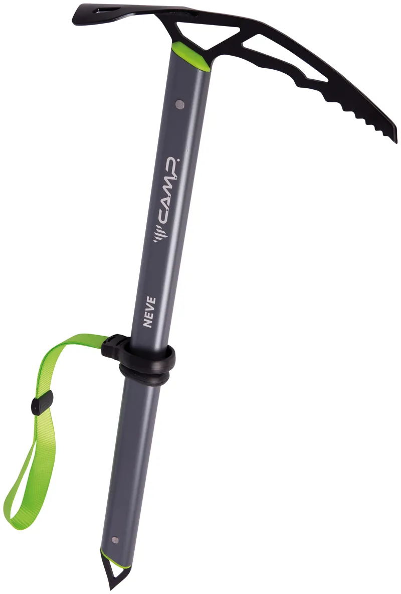 Camp Neve Ice Axe in Grey with leash
