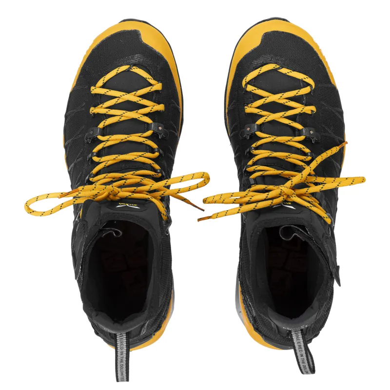 Salewa Ortles Light Mid Powertex Boot Womens in Yellow Gold/Black-2