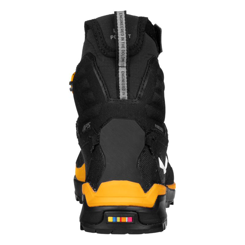 Salewa Ortles Light Mid Powertex Boot Mens in Yellow Gold/Black-2