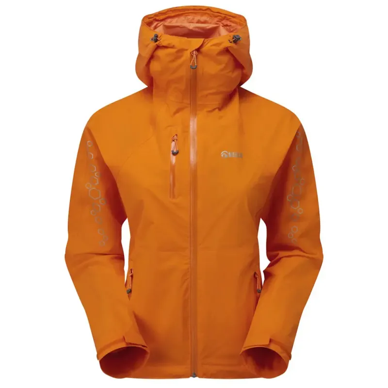 Keela Storm Waterproof Jacket Womens in Signal Orange