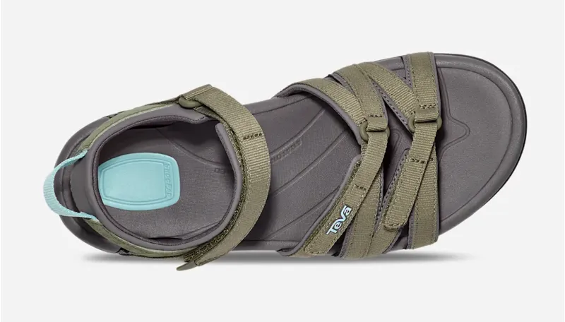 Teva Tirra Sandals Womens in Burnt Olive-4