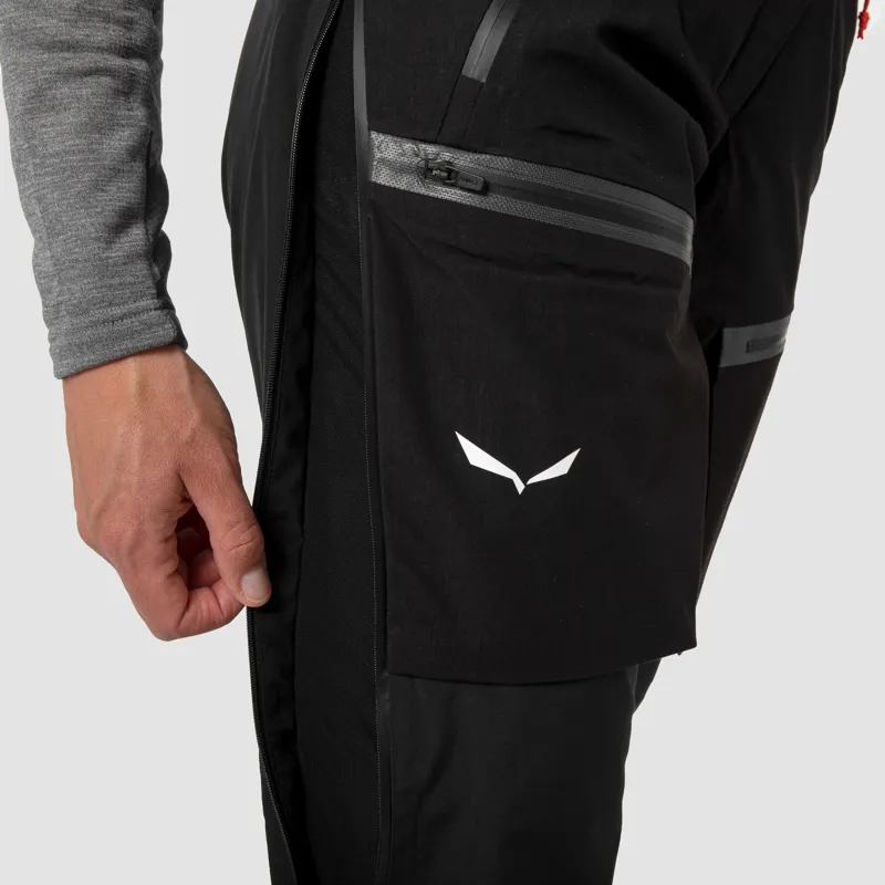 Salewa Sella 2l Ptx/Twr Trousers Womens in Black Out size 10-2