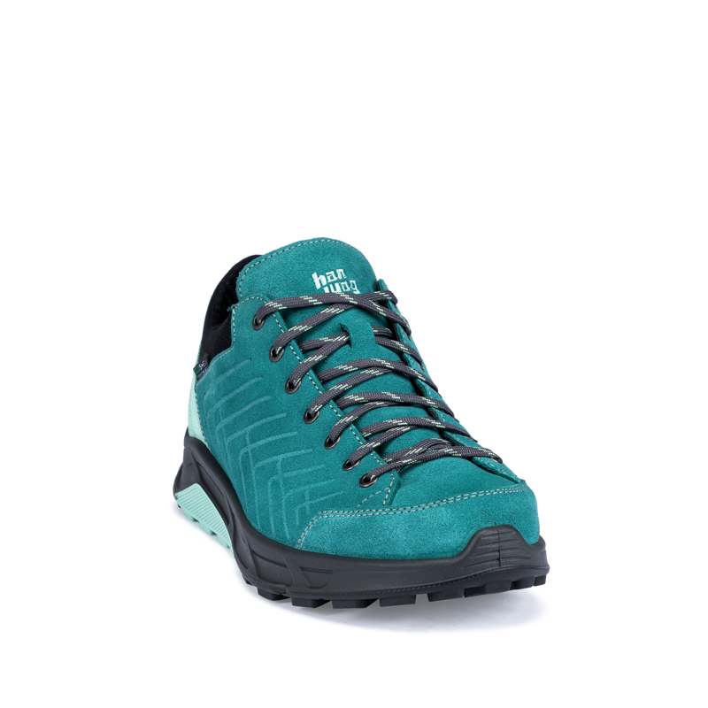 Hanwag Coastrock Low ES Womens in Teal Mint-2