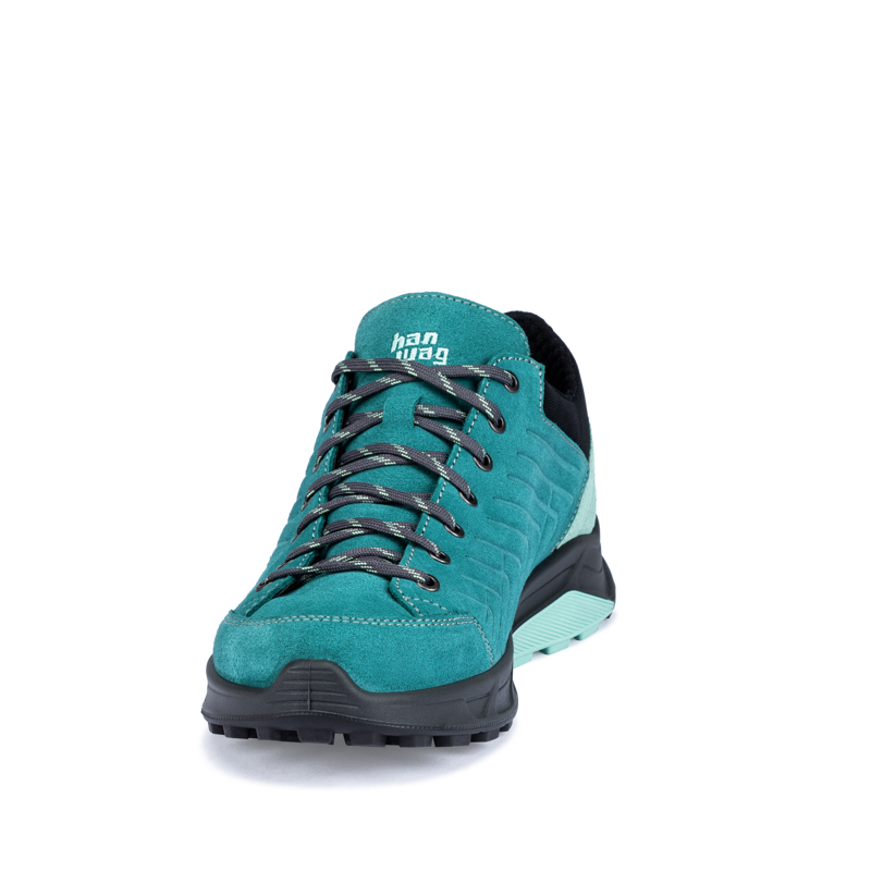 Hanwag Coastrock Low ES Womens in Teal Mint-4