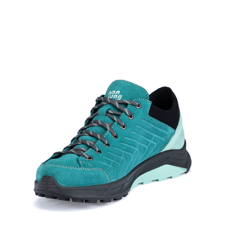 Hanwag Coastrock Low ES Womens in Teal Mint-5