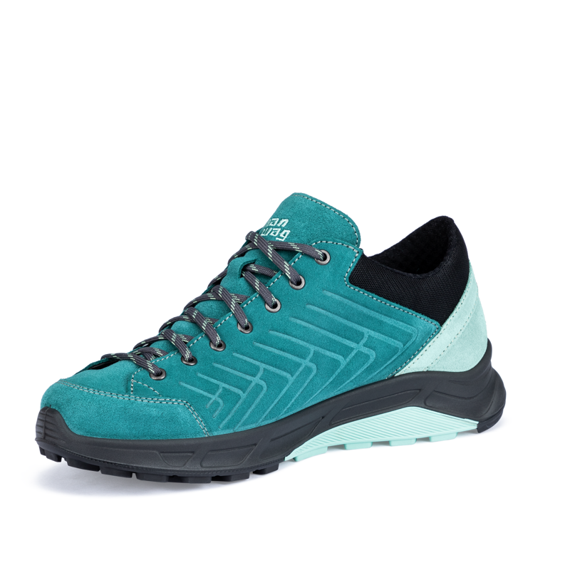 Hanwag Coastrock Low ES Womens in Teal Mint-6