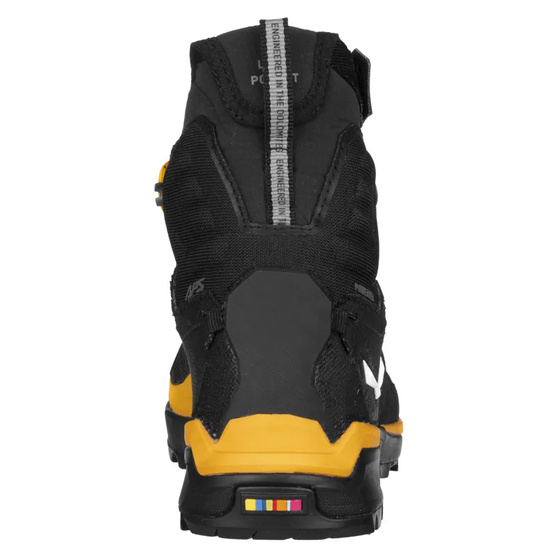 Salewa Ortles Light Mid Powertex Boot Womens in Yellow Gold/Black-3