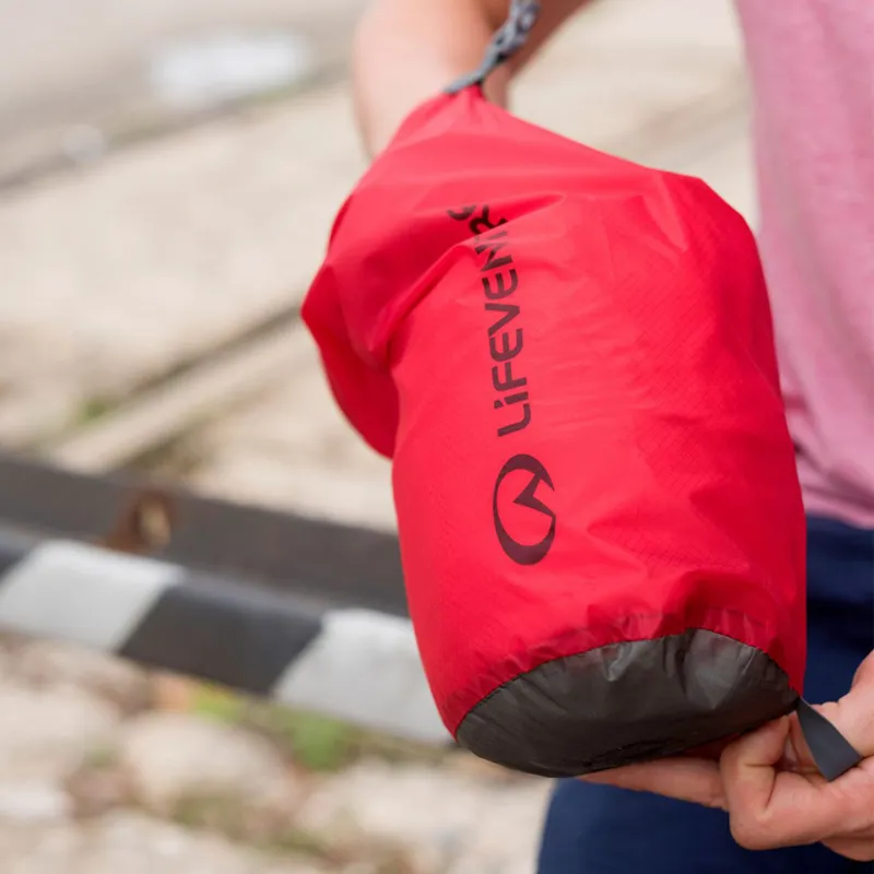 Lifeventure Ultralight Drybag 2L in Red-1
