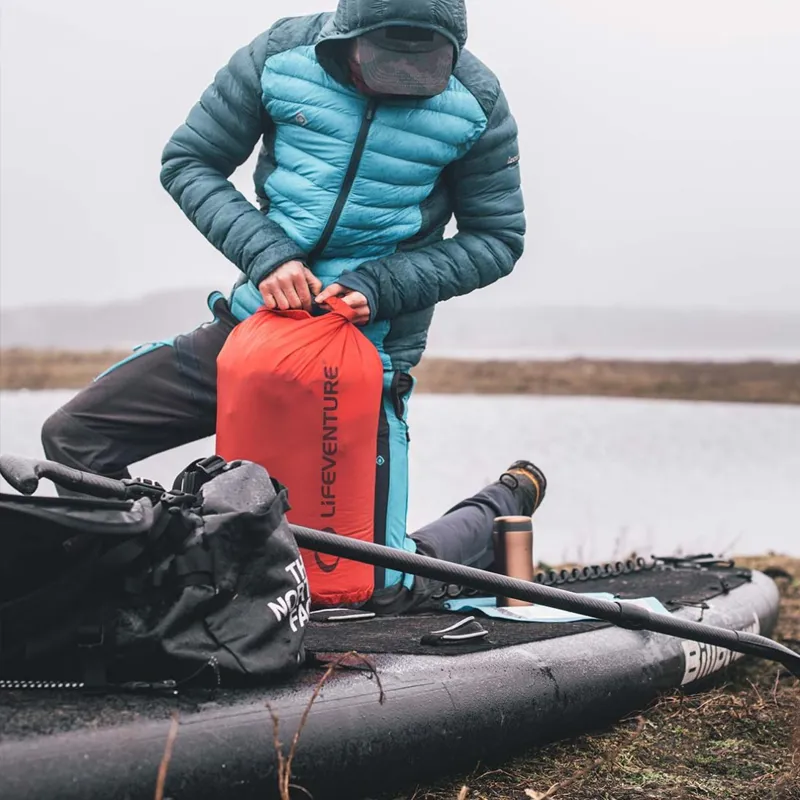 Lifeventure Ultralight Drybag 25L in Red-2