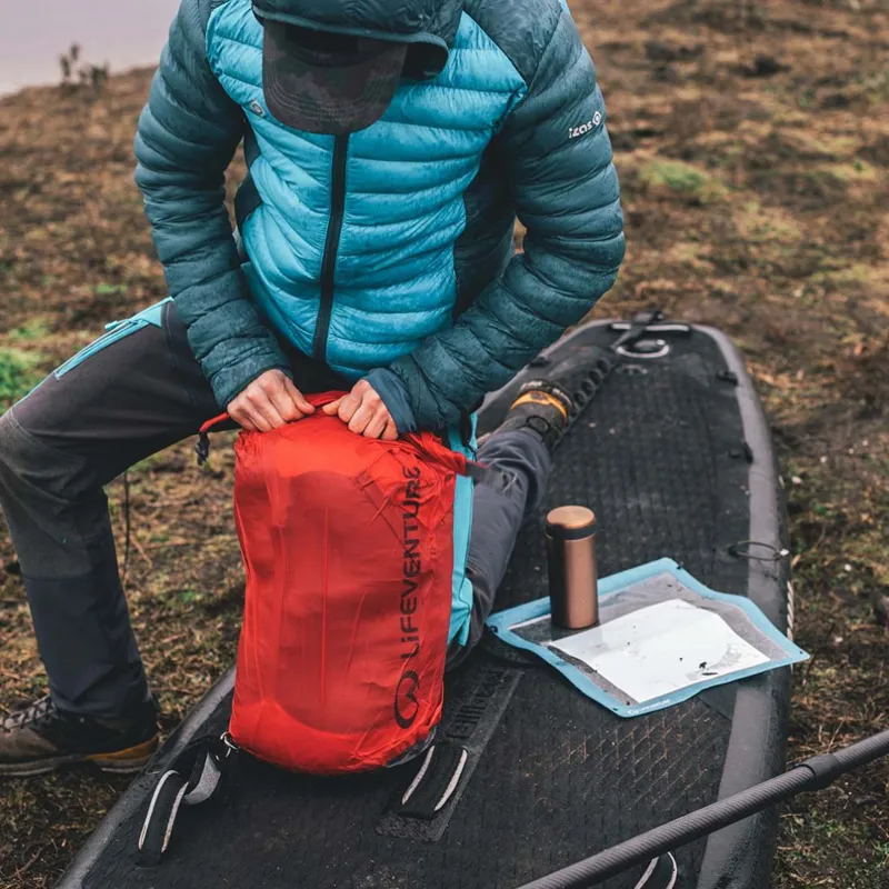 Lifeventure Ultralight Drybag 25L in Red-1