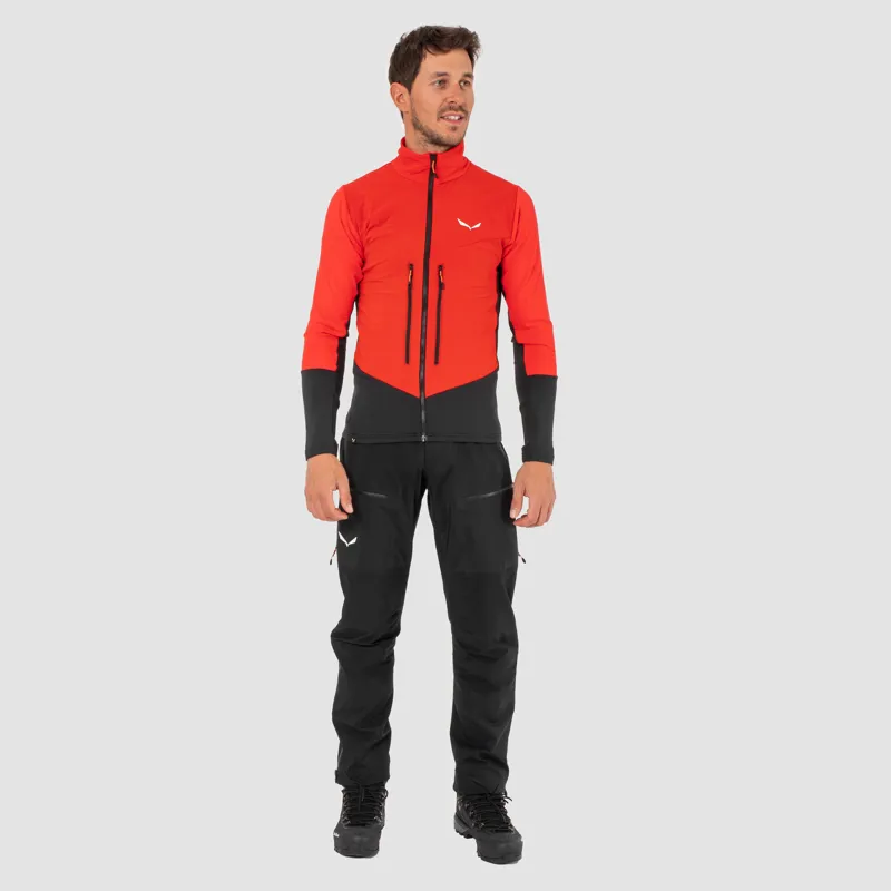 Salewa Ortles Merino Jacket Mens in Blue Electric-2