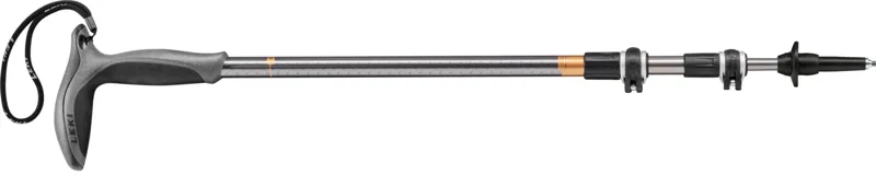 Leki Wanderfreund Makalu Hiking Stick in Gunmetal/Dark Anthracite