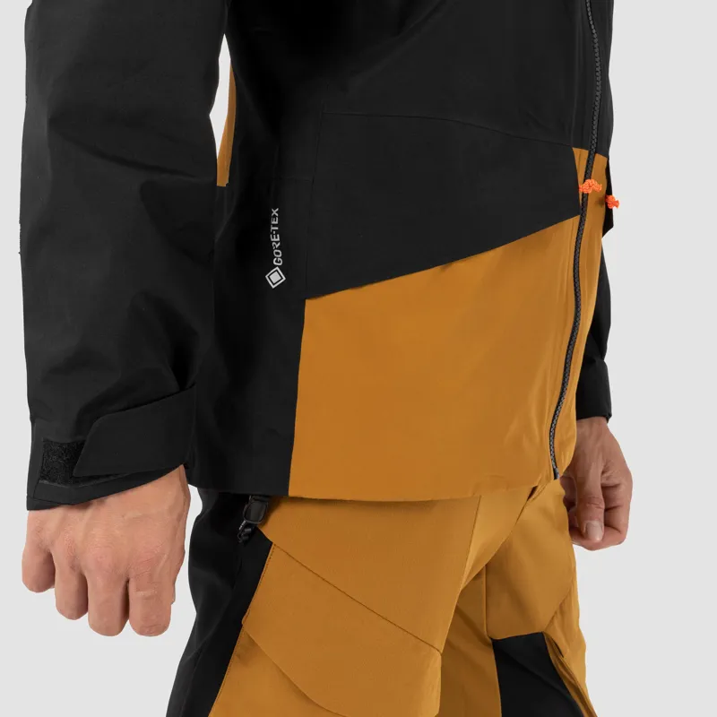 Salewa Puez GTX 2L Mens Jacket in Golden Brown-5
