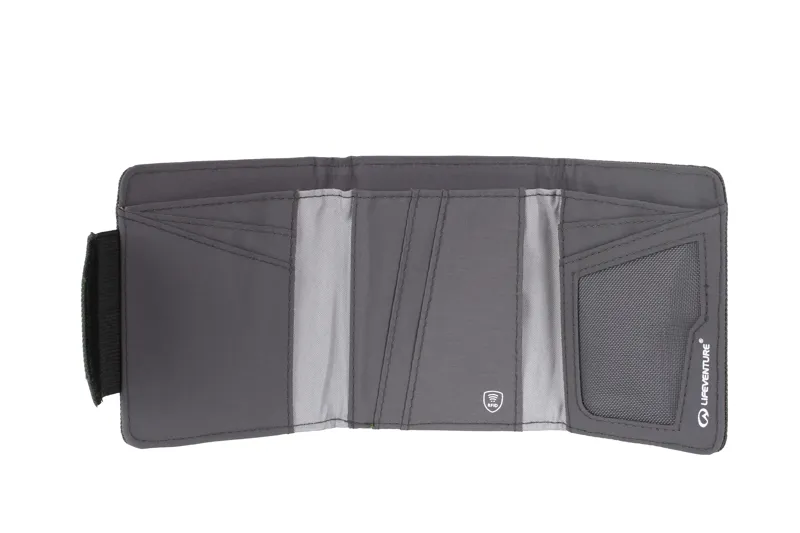 Lifeventure RFID Wallet Recycled in Grey-2