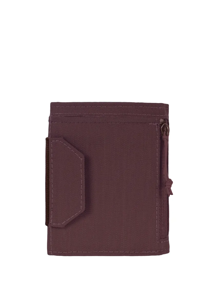 Lifeventure RFID Wallet Recycled in Plum-1