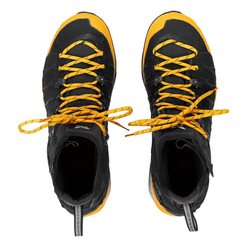 Salewa Ortles Light Mid Powertex Boot Mens in Yellow Gold/Black-3