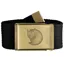 Fjallraven Canvas Brass Belt 4cm in Black