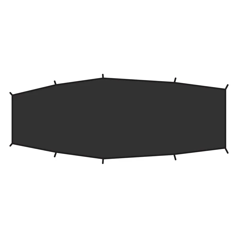 Fjallraven Shape 2 Footprint in Black