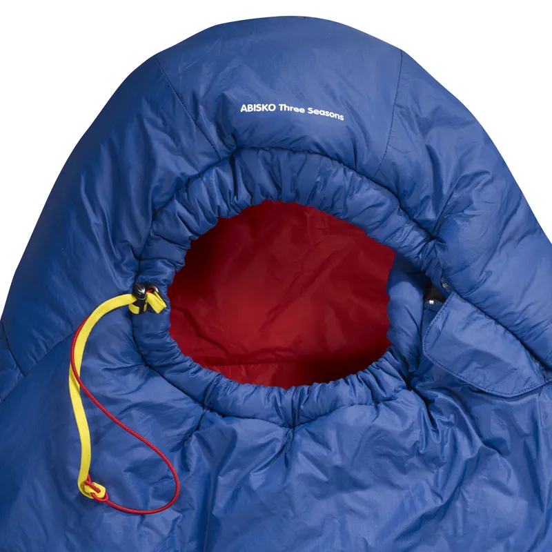 Fjallraven Abisko Three Seasons Reg Sleeping Bag in Atlantic Blue-1