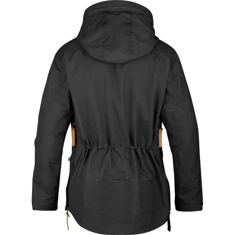 Fjallraven No. 8 Anorak Mens in Black-1