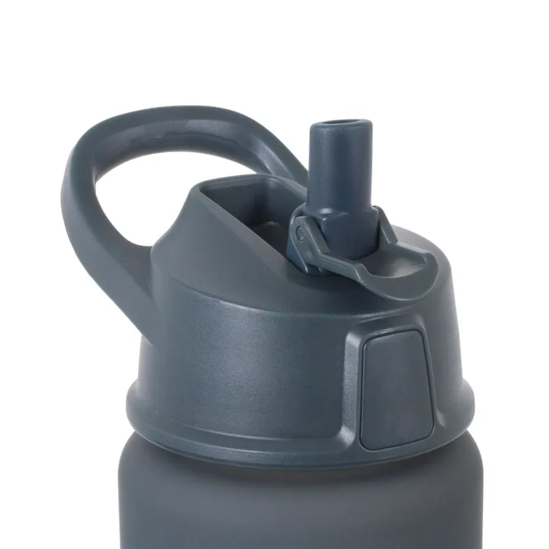 Lifeventure Tritan Flip Top Bottle 750ml in Grey-3