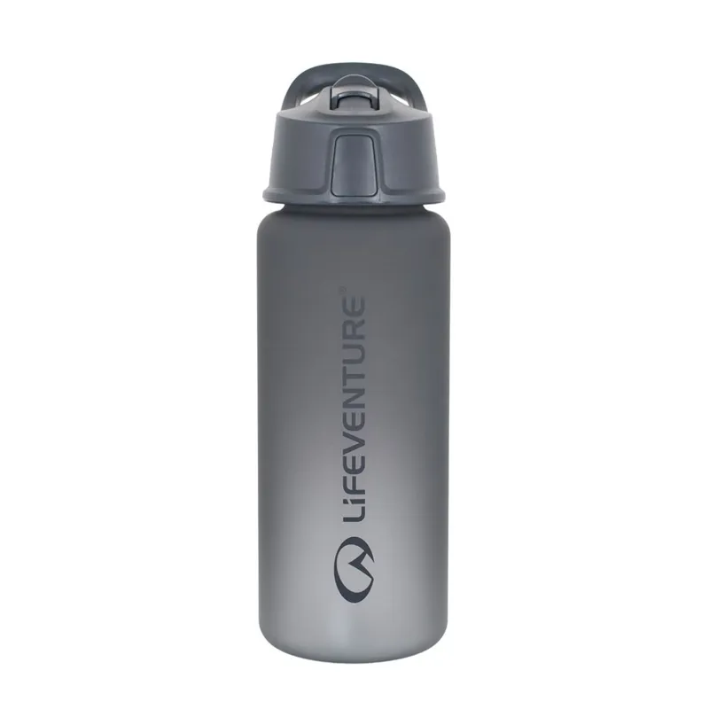 Lifeventure Tritan Flip Top Bottle 750ml in Grey-1