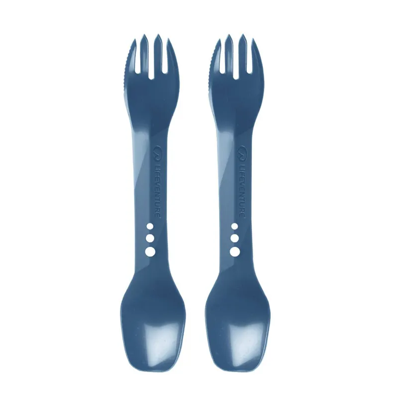 Lifeventure Elipse Spork in Navy Blue