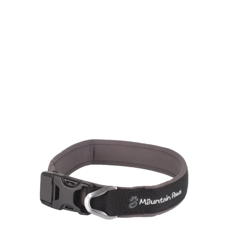 Mountain Paws Dog Collar in black