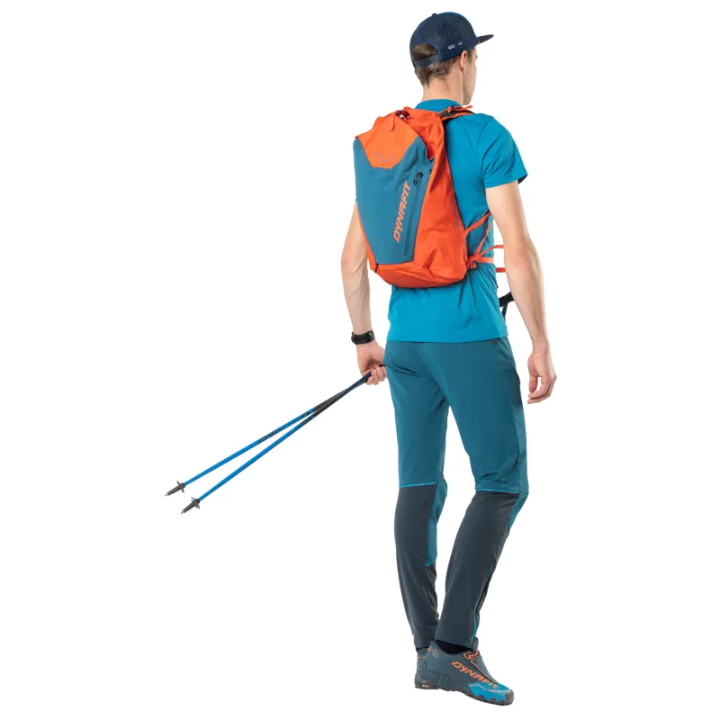 Dynafit Traverse 2 Short Sleeve T-Shirt Mens in Storm Blue-3