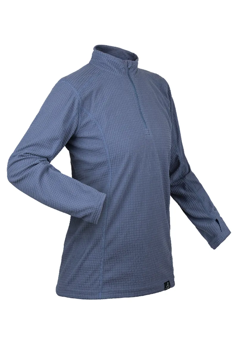 Paramo Grid Technic Athletic Baselayer Womens in Indigo Blue-2