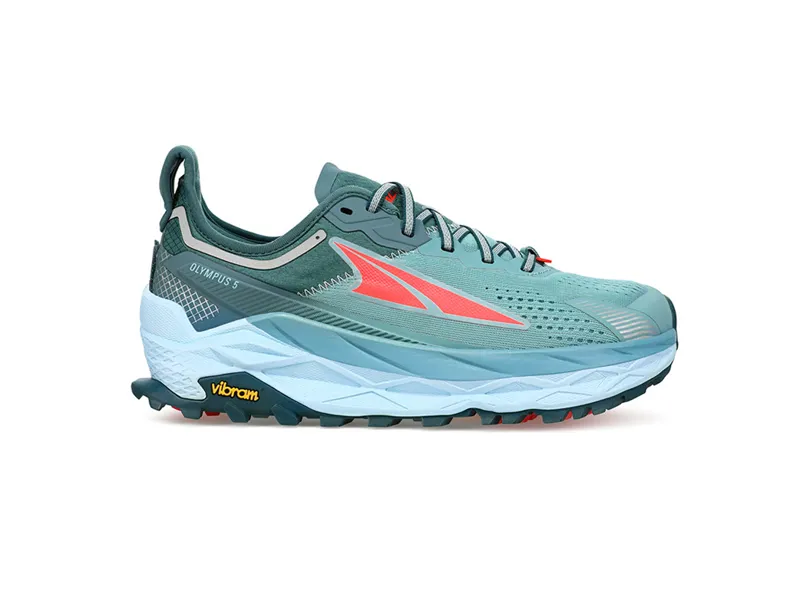 Altra Olympus 5 Trail Running Shoe Womens in Dusty Teal