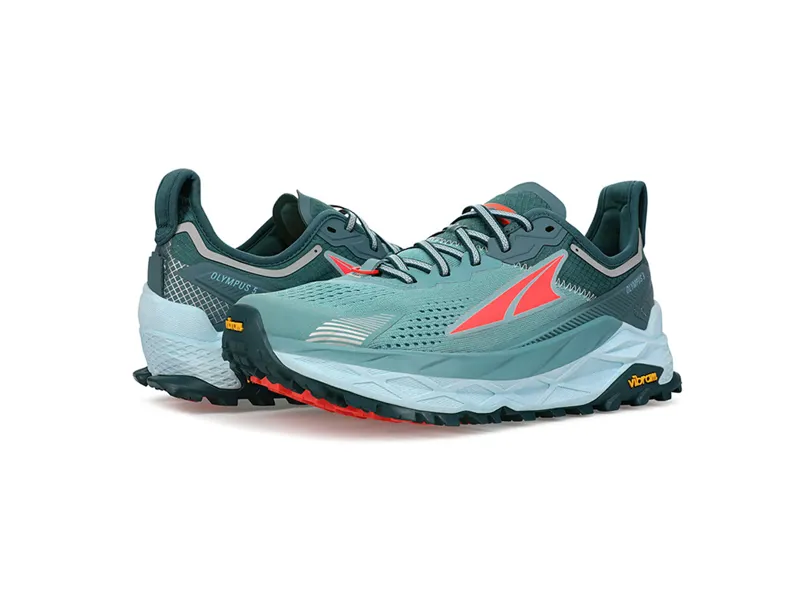 Altra Olympus 5 Trail Running Shoe Womens in Dusty Teal-4
