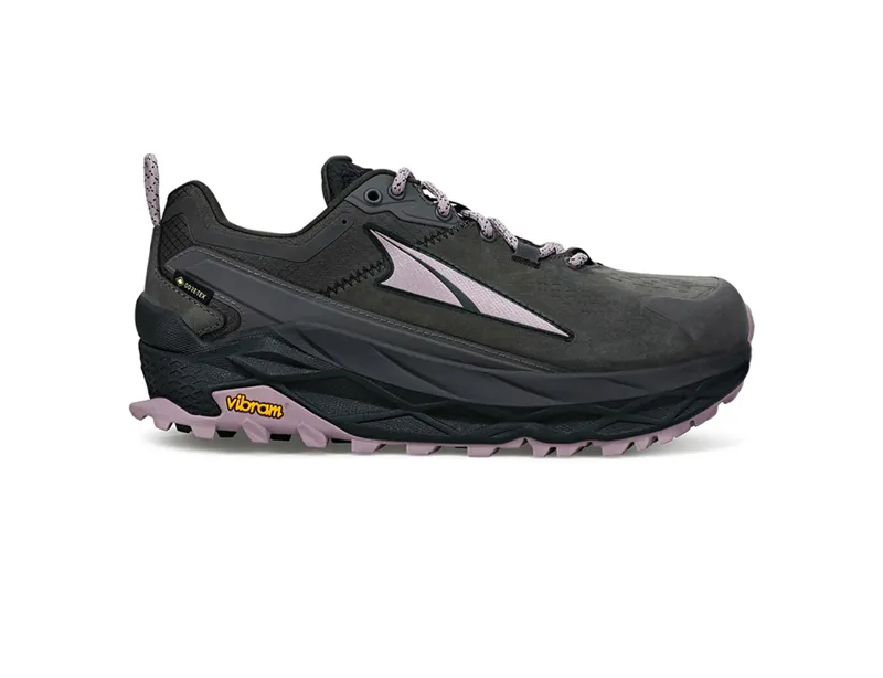 Altra Olympus 5 Hike Low GTX Womens in Gray/Black