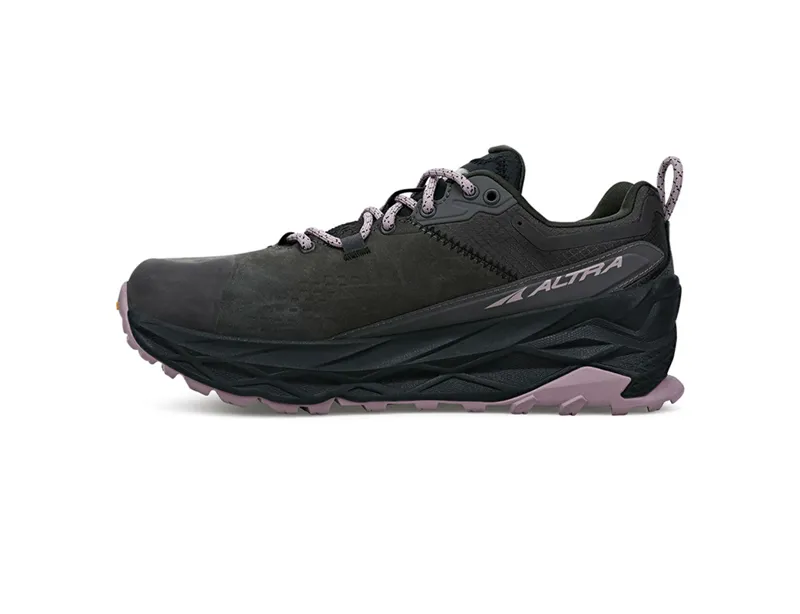 Altra Olympus 5 Hike Low GTX Womens in Gray/Black-3