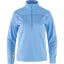 Fjallraven Abisko Lite Fleece Half Zip Womens in Ultramarine