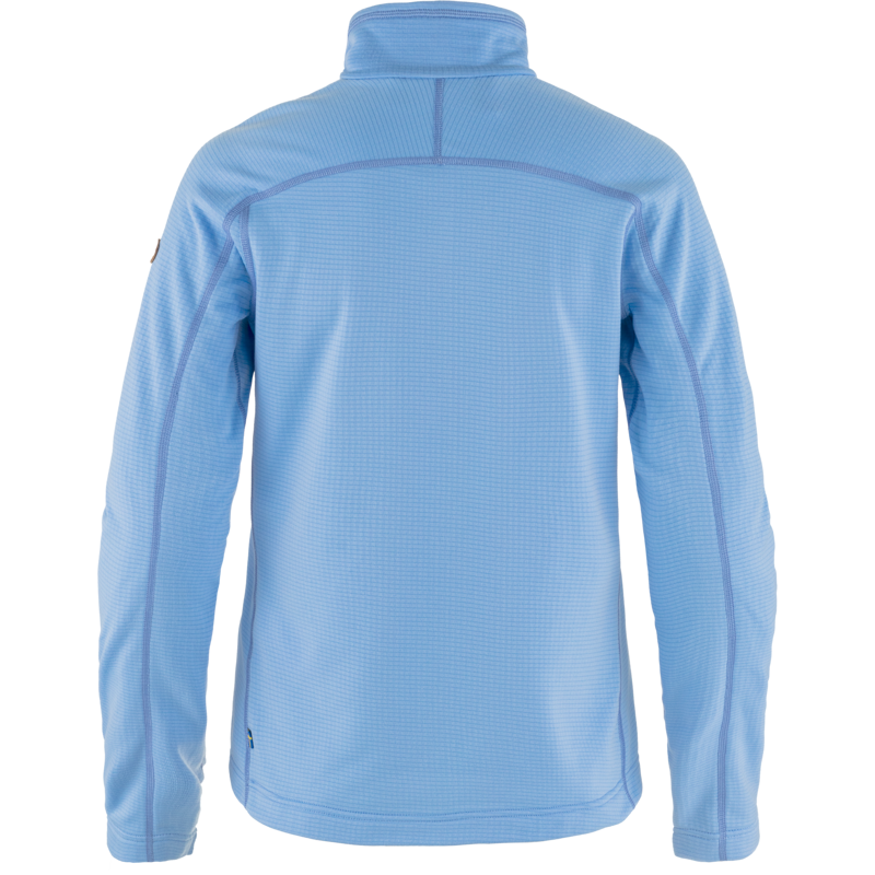 Fjallraven Abisko Lite Fleece Half Zip Womens in Ultramarine-1