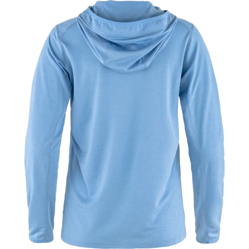 Fjallraven Abisko Sun Hoodie Womens in Ultramarine-1