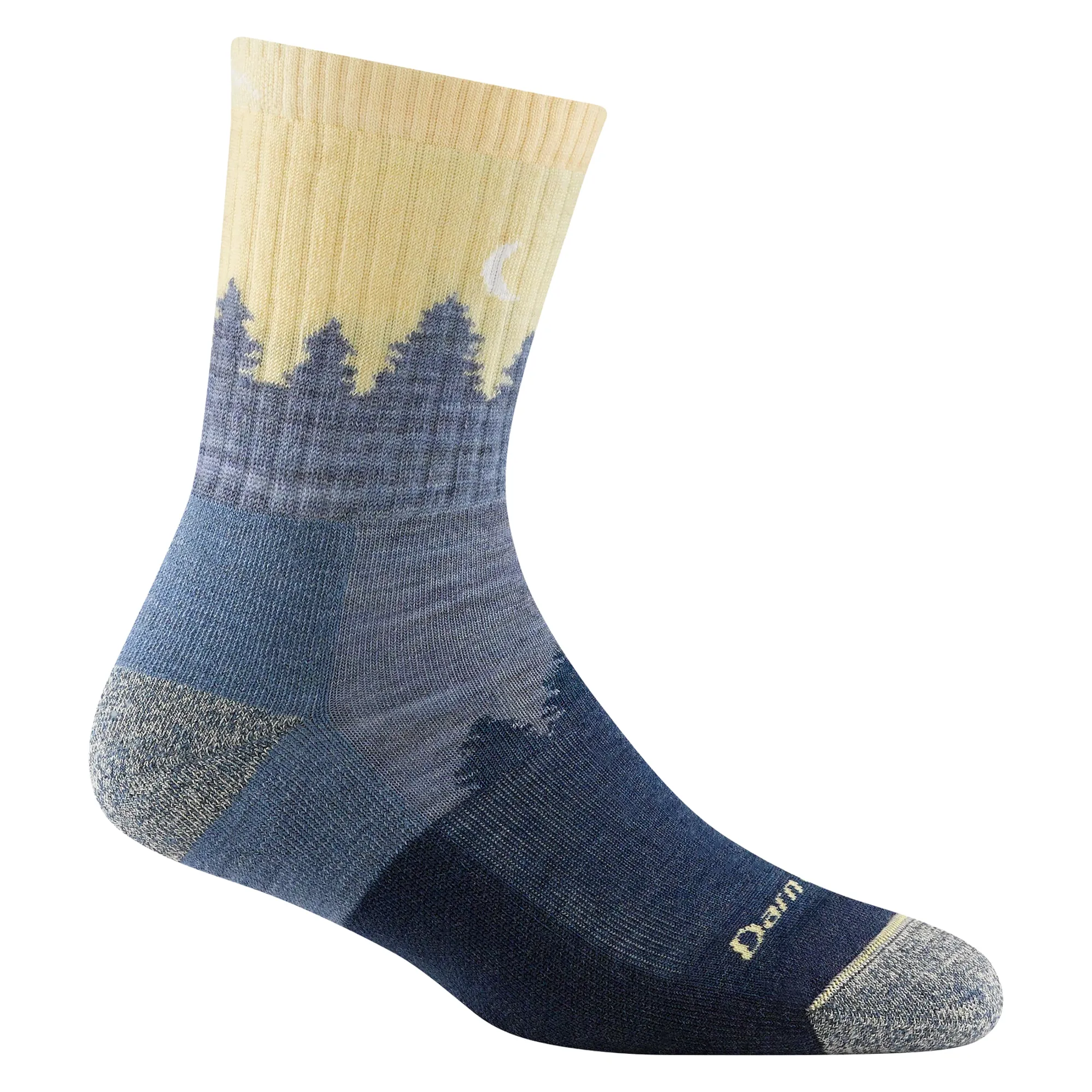 Darn Tough Northwoods Micro Crew Wandersocke Damen – Leicht Gepolstert Aus Merinowolle, Hergestellt In USA Darn Tough Northwoods Micro Crew Wandersocke Damen – Leicht Gepolstert Aus Merinowolle, Hergestellt In USA