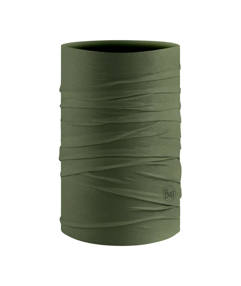 Buff Coolnet UV+ Neckwear in Solid Forest