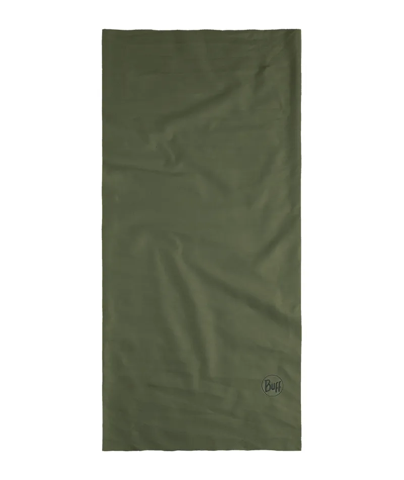 Buff Coolnet UV+ Neckwear in Solid Forest-1