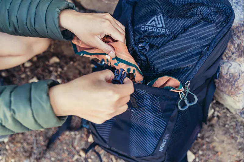 Gregory Nano 24 Rucksack in Techno Black