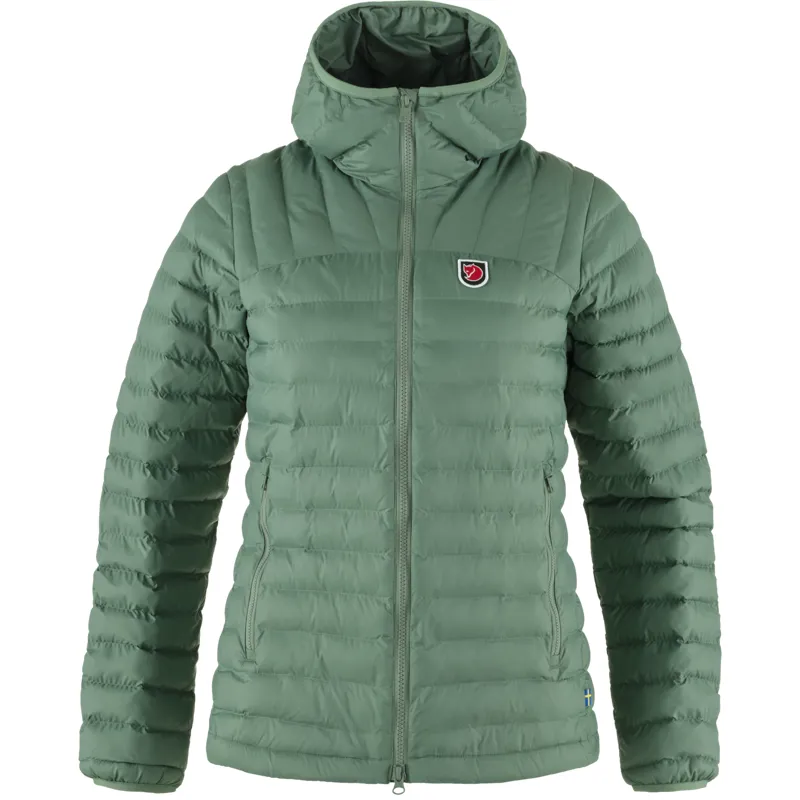 Fjallraven Expedition Latt Hoodie Womens in Patina Green