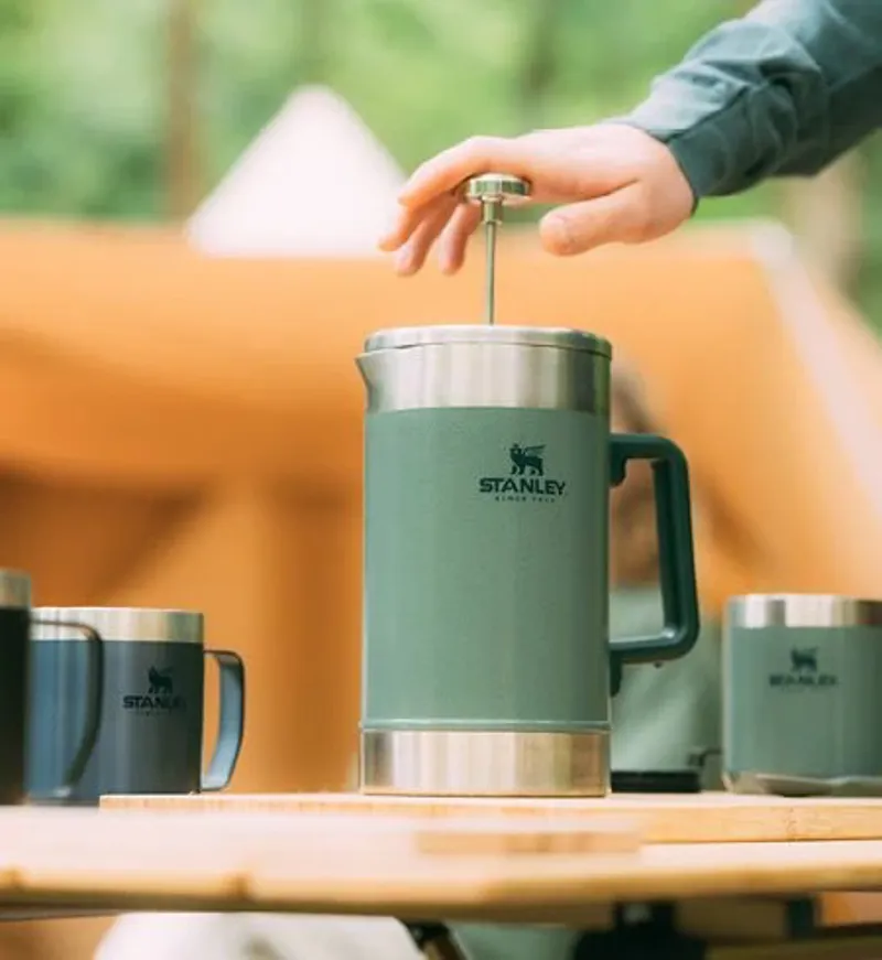 Stanley Classic Stay Hot French Press 1.4L for piping hot coffee outdoors-7