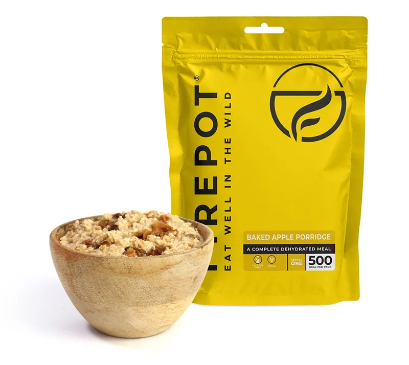 Firepot Food Baked Apple Porridge Regular in Yellow
