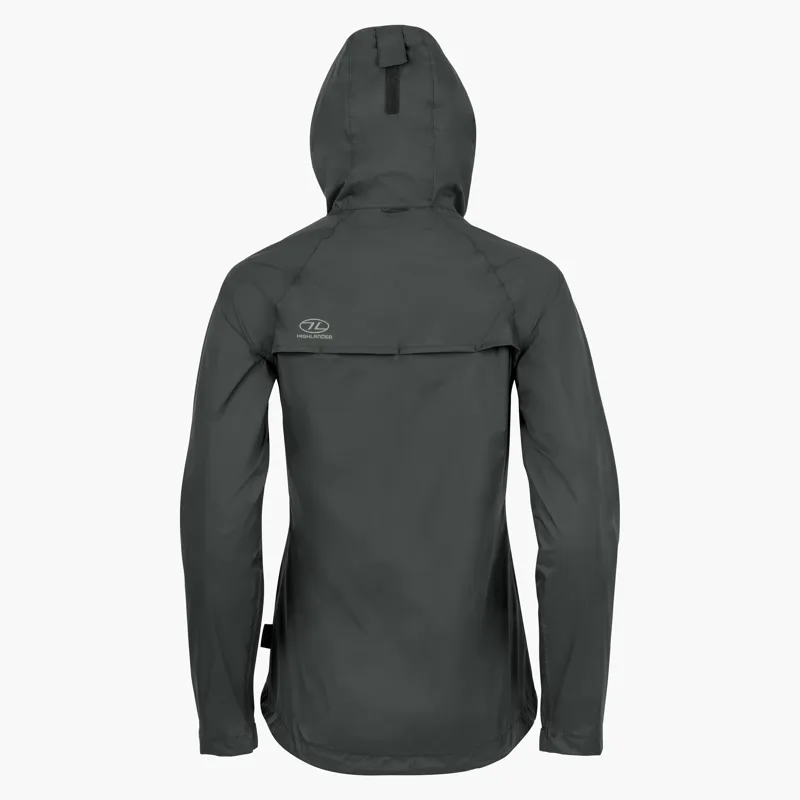 Highlander Stow and Go Packaway Jacket Unisex in Dark Grey-2