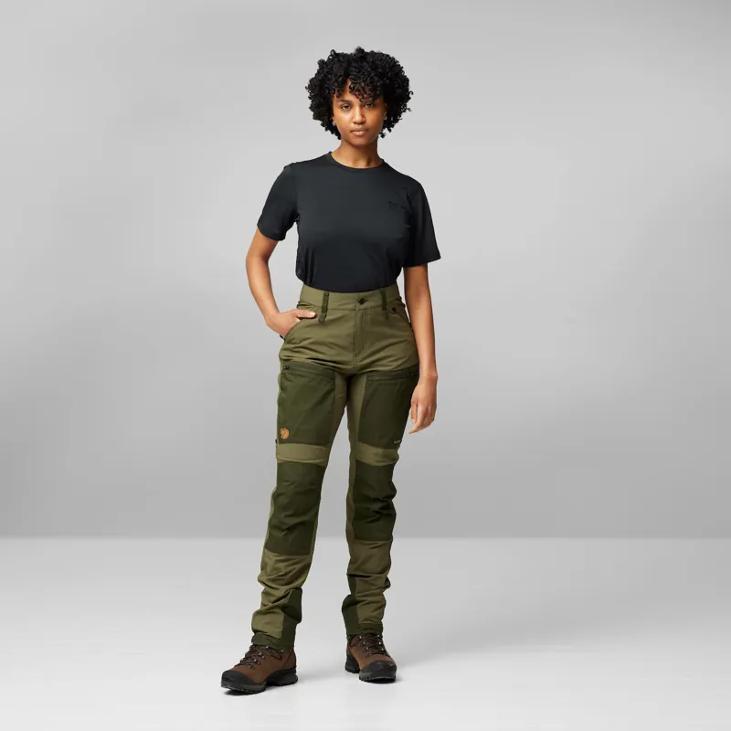 Fjallraven Keb Agile Trousers Womens in Port-2