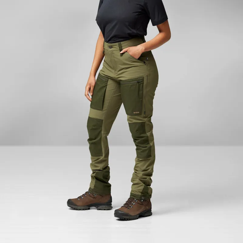 Fjallraven Keb Agile Trousers Womens in Port-4