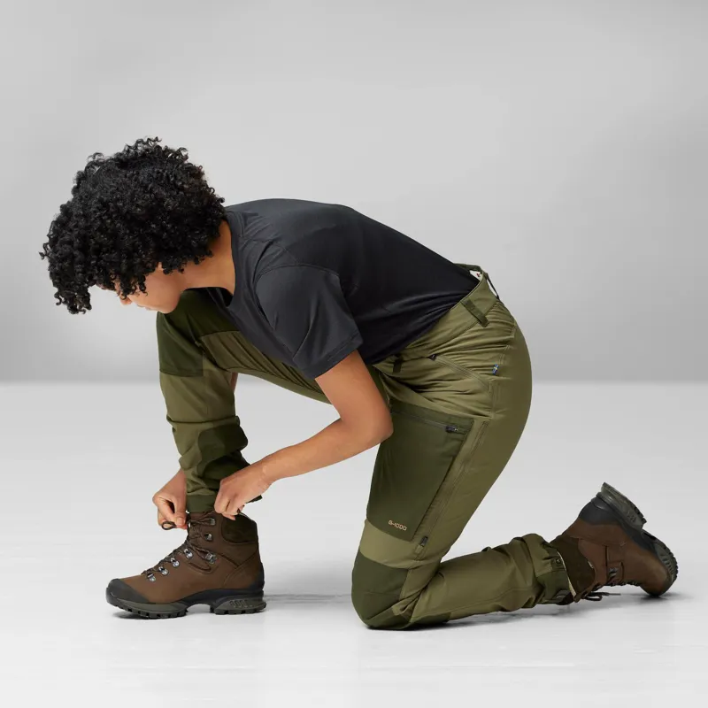 Fjallraven Keb Agile Trousers Womens in Port-5